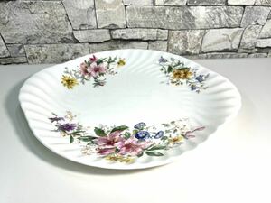 ロイヤルドルトン Royal Doulton プレート皿　アルカディア ミントン アルバート花柄　MINTON 