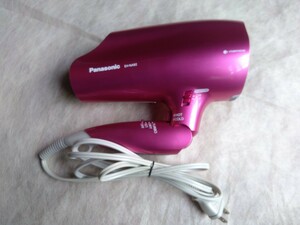 ◆Panasonic パナソニック ヘアー ドライヤー ナノケア ピンク、EH-NA92　稼動品！