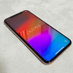 Apple iPhoneXs 256GB ゴールド SIMフリー