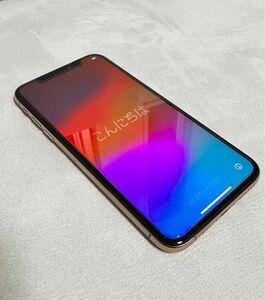 Apple iPhoneXs 256GB ゴールド SIMフリー