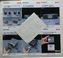 SONY MD販売開始 販売店用案内「ディスクが新時代」MDR-D77 MDX-U1 ZS-M1 MZ-2P MZ-1_画像5