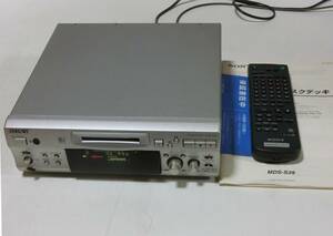 SONY MDS-S39 MDレコーダー MDデッキ 取扱説明書　リモコン付属　元箱入り