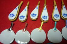 【H28】陶器製 箸置き 箸置 うちわ 琵琶 夏季スイカ 形色々 まとめて 約57個_画像2