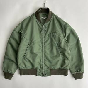 ENGINEERED GARMENTS -Aviator Jacket- size/S (rd) エンジニアードガーメンツ アビエーター ジャケット MA-1 フライト ブルゾン カーキ