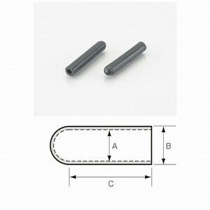 キタコ 0900-998-00002 ラバーキャップ(NBR) 3.2X5.8X25L/2PC