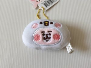 【送料無料】台湾★即決♪ 正規品!! カナヘイの小動物 うさぎのピスケコスプレ フェイスマスコット 1体♪