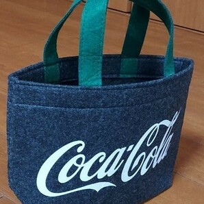 コカ・コーラ◆◆◆トートバッグ◆◆◆coca cola！ラウンド時の小物類をひとまとめ！ラウンドバッグ カートバッグの画像2