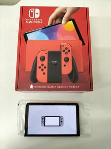 本体のみ　Nintendo Switch ニンテンドースイッチ 有機ELモデル マリオレッド 　NO2