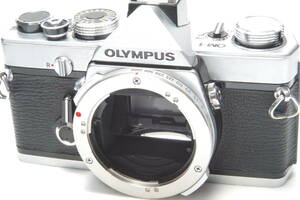 OLYMPUS OM-1 銀 Silver シルバー Manual Focus マニュアル フォーカス MF 35mm フィルム 一眼レフ カメラ Film Camera 訳あり 美品