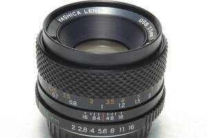 YASHICA LENS DSB 55mm 1:2 ヤシカ レンズ CONTAX コンタックス 単焦点 標準 MF マニュアル フォーカス Manual Focus 京セラ 動作確認済