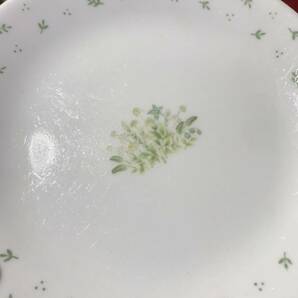 C360 CORELLE コレール プレート セット 平皿 4点 ランチプレート 1点 絵柄色々 直径約21cmの画像5