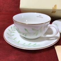 C362 Afternoon Tea アフタヌーンティー カップ＆ソーサー ペアセット 箱入り 未使用保管品 2003年_画像2