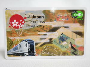 12284◆スイカ Suica【 Japan Endless Discovery ジャパンエンドレスディスカバリー 】デポのみ 残高無し USED中古