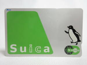 12295◆スイカ Suica【 横向き ペンギン 旧デザイン 】デポのみ 残高無し USED中古