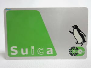 12298◆スイカ Suica【 横向き ペンギン 旧デザイン 】デポのみ 残高無し USED中古