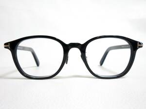 12359◆TOMFORD トムフォード TF5858-D-B 001 ブラック 49□21-145 (SM3000822498) MADE IN ITALY 中古 USED