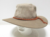 ★ MOOROOMBAH HATS スエード ウエスタン ハット size L レディース_画像1