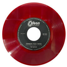 24C046_1 【EPレコード】THE BEATLES ビートルズ ストロベリー・フィールズ・フォーエバー 7インチ シングル盤 赤盤 OR-1685_画像3