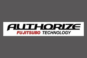 FUJITSUBO フジツボ ステッカー AUTHORIZE 011-38203