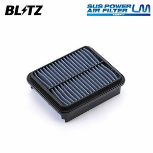 BLITZ ブリッツ サスパワー エアフィルター LM SS-22B MAX L962S H13.11～ JB-DET ターボ 4WD 59531