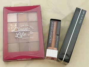  нераспечатанный товар * Maybelline цвет sense-shonaruN 504 * Amway свет выше блеск для губ Gris tsu* Kiss New York тени для век 