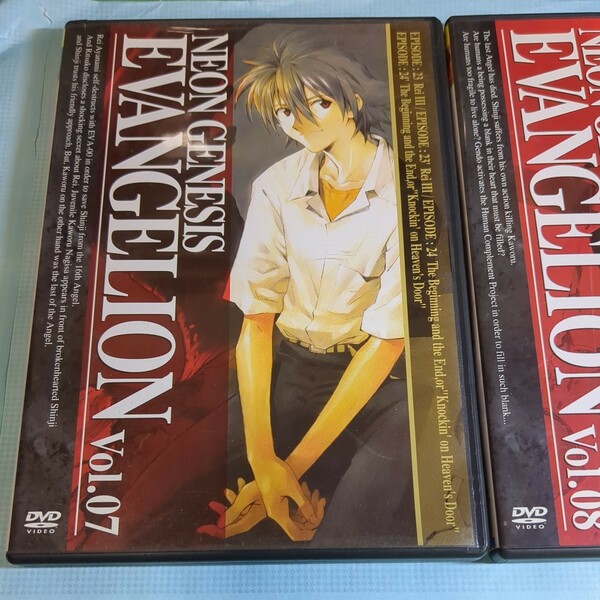 NEON GENESIS EVANGELION vol.07 [DVD]　NEON GENESIS EVANGELION vol.08セット