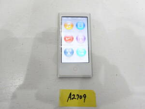 iPod nano 第7世代 16GB 動作確認済み 液晶難あり　A2709