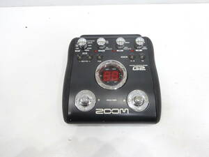 ZOOM ズーム B2 BASS EFFECTS PEDAL ベースフロアマルチエフェクター 通電確認済み　A2746