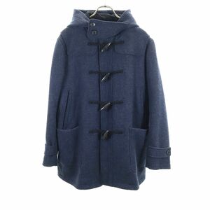 ユニクロ プラスジェイ ウールブレンド ダッフルコート M グレー UNIQLO ＋J メンズ 240127