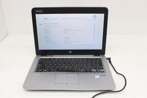 現状 EliteBook 820 G3 第6世代 Core i3 6100U /8GB/12.5インチ/Wi-Fi/USB3.0/Type-C/Win10モデル☆