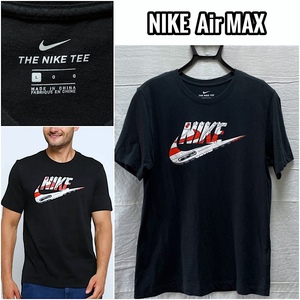 NIKE Air MAX T-shirt ナイキ エアーマックス 1 Tシャツ Lサイズ ブラック 品番BQ0703-010