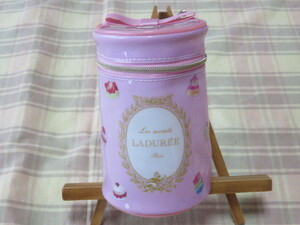 ♪スクレ・ラデュレ by マークス/LADUREE♪シリンダーポーチ♪パティスリー♪ピンク