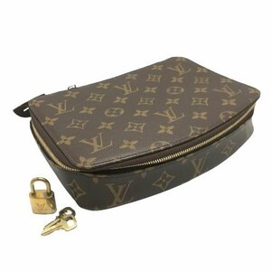 美品 LOUIS VUITTON ルイヴィトン LV モノグラム ジュエリーケース ポッシュ モンテカルロ M47352 鍵・カデナ・保存袋付き MB fe ABP