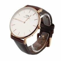 Daniel Wellington / ダニエル ウェリントン ◆レディースウォッチ/腕時計/レザーベルト/稼働品 B36R8 腕時計 ウオッチ fe ABC1_画像3