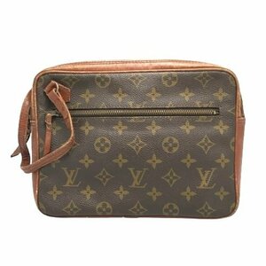 ルイヴィトン LOUIS VUITTON LV モノグラム サックスポ 183 セカンドバッグ ブラウン バッグ クラッチバッグ MB fe ABF