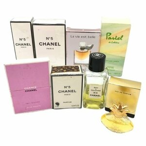 香水 8点まとめ CHANEL シャネル No.5 5番 オードトワレ EDT VAPORISATEUR SPRAY/19番/CHANCE チャンス/ランコム MB fe ABD1