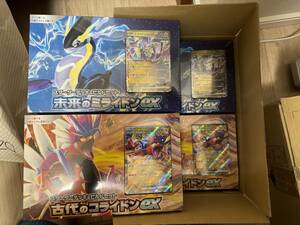 ポケモンカードゲーム　スターターデッキ＆ビルドセット「古代のコライドンex」 「未来のミライドンex」　新品 各２個 セット