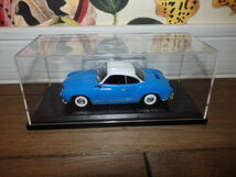 国産名車コレクション フォルクスワーゲン カルマンギア(1962) 1/43 アシェット ダイキャストミニカー　MM3/B169_画像1