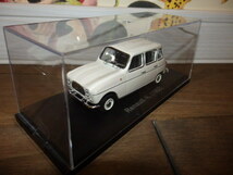 国産名車コレクション 1/43 ルノー 4L 1962 白 アシェット Renault 4L 旧車 ミニカー　MM3/B286_画像2