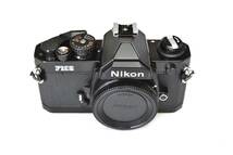 【美品】Nikon ニコン New FM2ブラック CEマーク入り最後期型　 清掃・整備済み　電池付き 使用感少なく動作良好な極上中古品_画像3