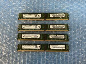 [CK20564] Micron 16GB 1RX4 PC4-2400T-RF1-11 メモリ 4枚セット 動作保証