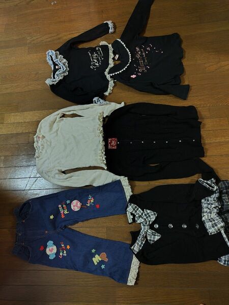 メゾピアノ120cm ギャップ140cm 子供服6枚まとめて