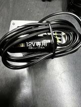 ヤナセ　インバーター 12V DC12V INVERTER AC100V シガーソケットに挿すだけ　簡単便利　車中泊に　最大200W_画像2