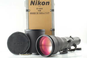 【美品・完動品】 Nikon Ai-S NIKKOR ED 500mm f4 P ニコン CT-500 ケース付き 超望遠