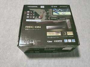 【中古】 I-O DATE 録画テレビチューナー REC-ON HVTR-BCTX3 3番組同時録画対応&I-O DATA外付けハードディスク