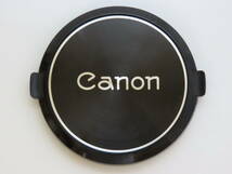 Canon Snap-on Lens Cap 55mm　キャノン レンズキャップ 意匠違い ２種_画像2