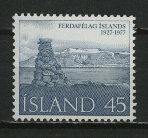 ∞アイスランド　1977年　旅行クラブ50年　SC#503　未使用NH　1種完
