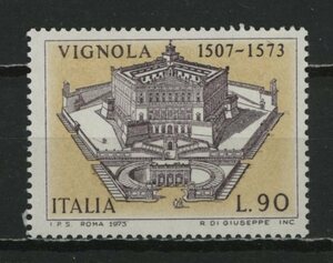 ∞イタリア　1973年　建築家ジャコモ死去400年　SC#1115　未使用NH　1種完