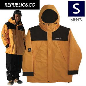 ○ REPUBLIC 36 CHAMBERS JKT 5c Yellow Sサイズ メンズ スノーボード スキー ジャケット JACKET スポーツMIX 22-23 日本正規品