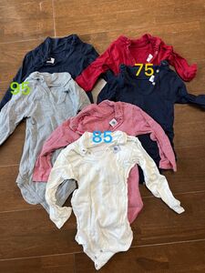 プチバトー　ロンパース　肌着　95センチ　85 センチ　75センチ　ベビー服　petitbateau まとめ売り